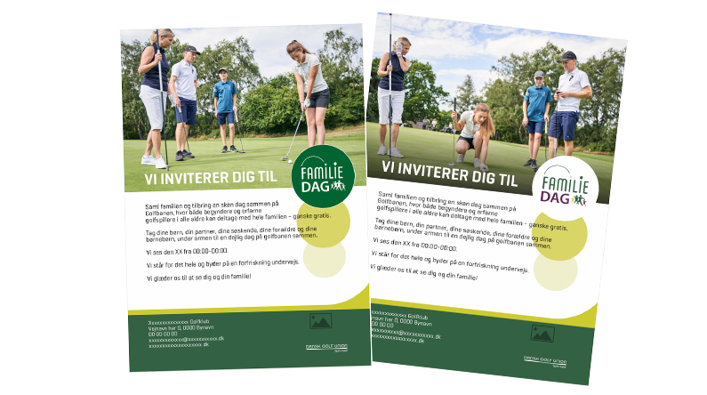 Familiedag kampagner materialer