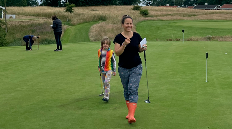 Familiedag golf aabenraa