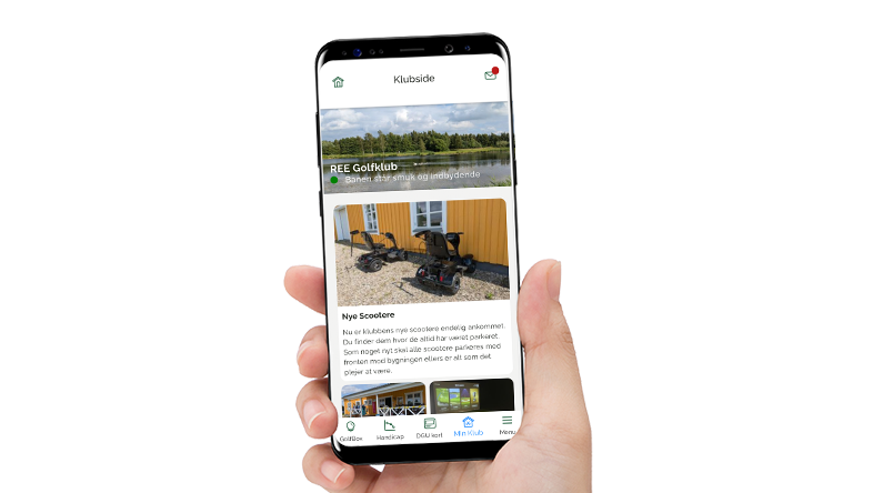REE Golfklub app klubside