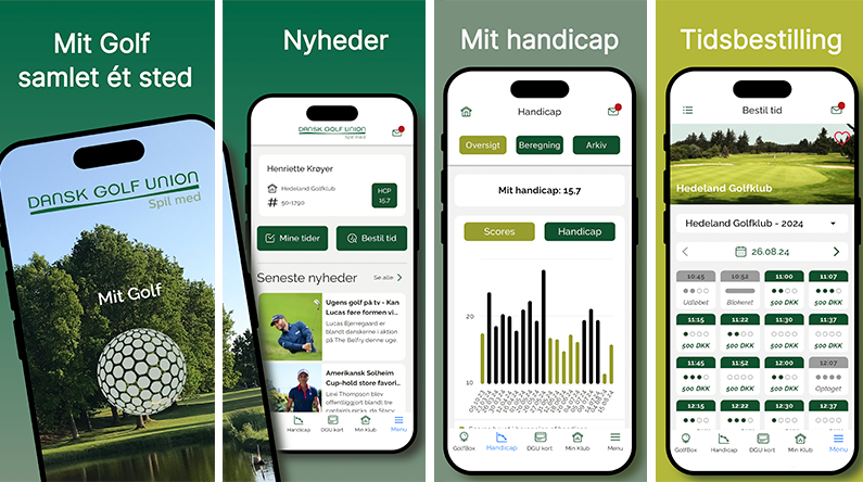Mit golf app sider