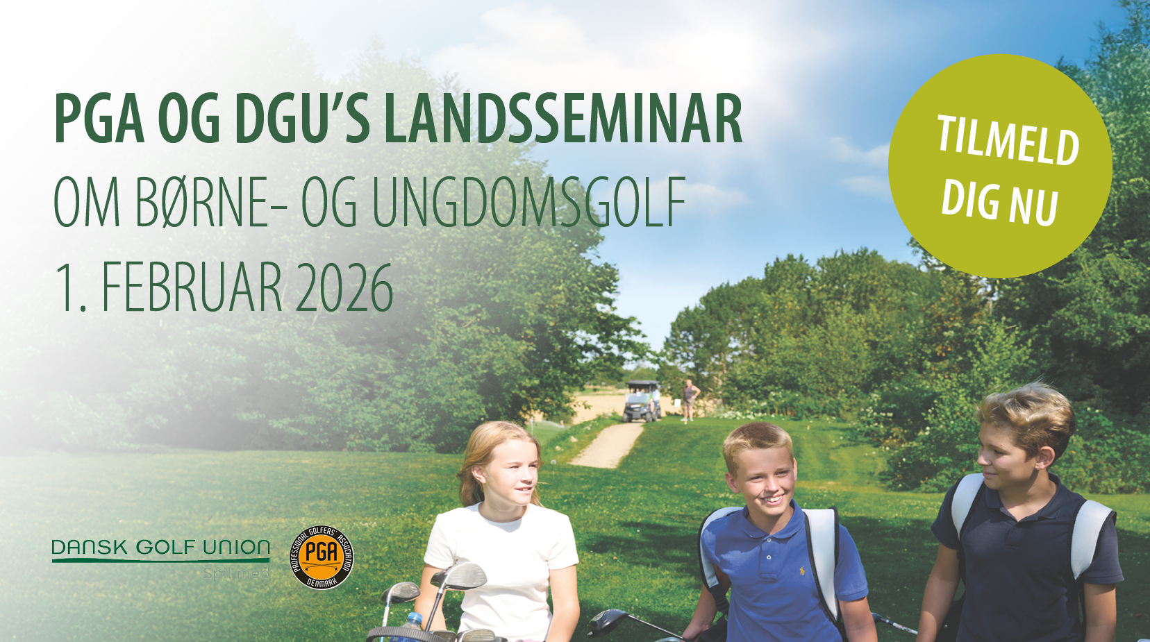 LANDSSEMINAR OM GOLF