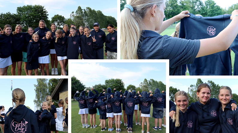 Girls Only golf piger