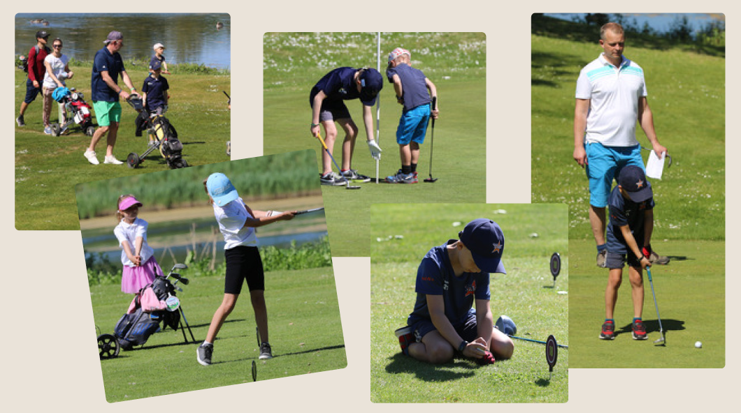 vejen til stor bane golf unge børn