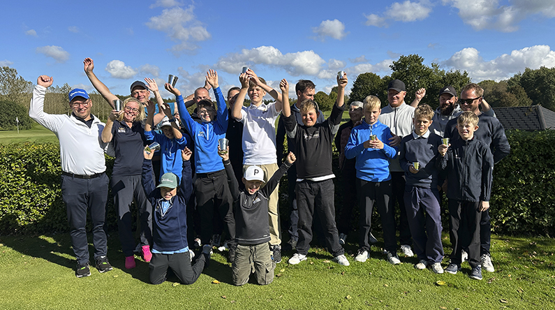 U16A rækkevindere
